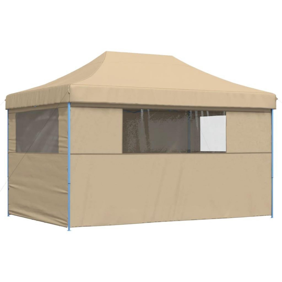 VIDAXL Tente de reception pliable escamotable avec 4 parois laterales