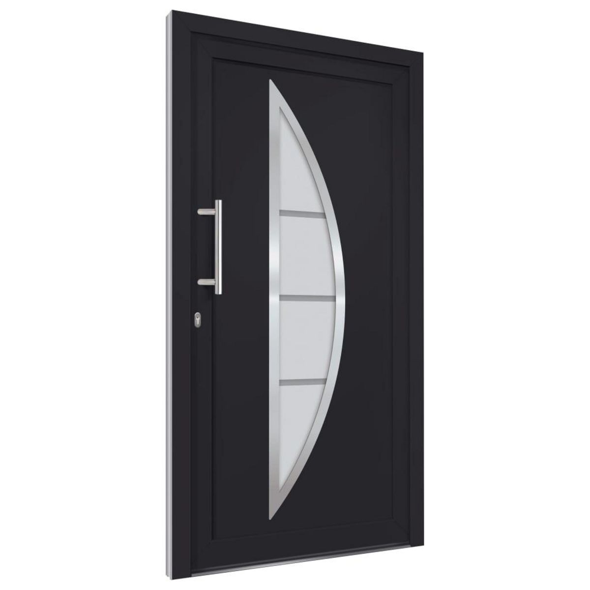 VIDAXL Porte d'entree Anthracite 98x190 cm