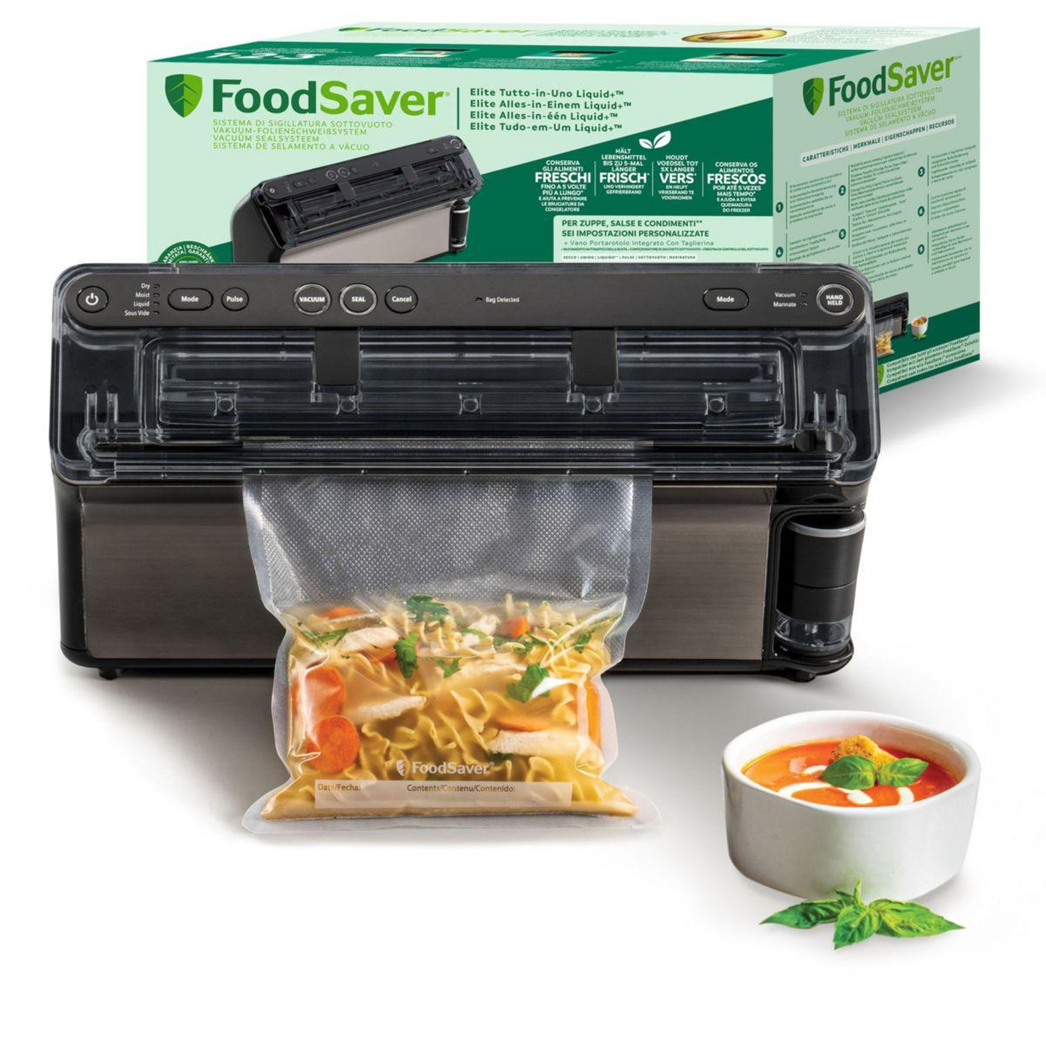 Voir la diapositive 3 : FOODSAVER Machine sous vide vs5910x