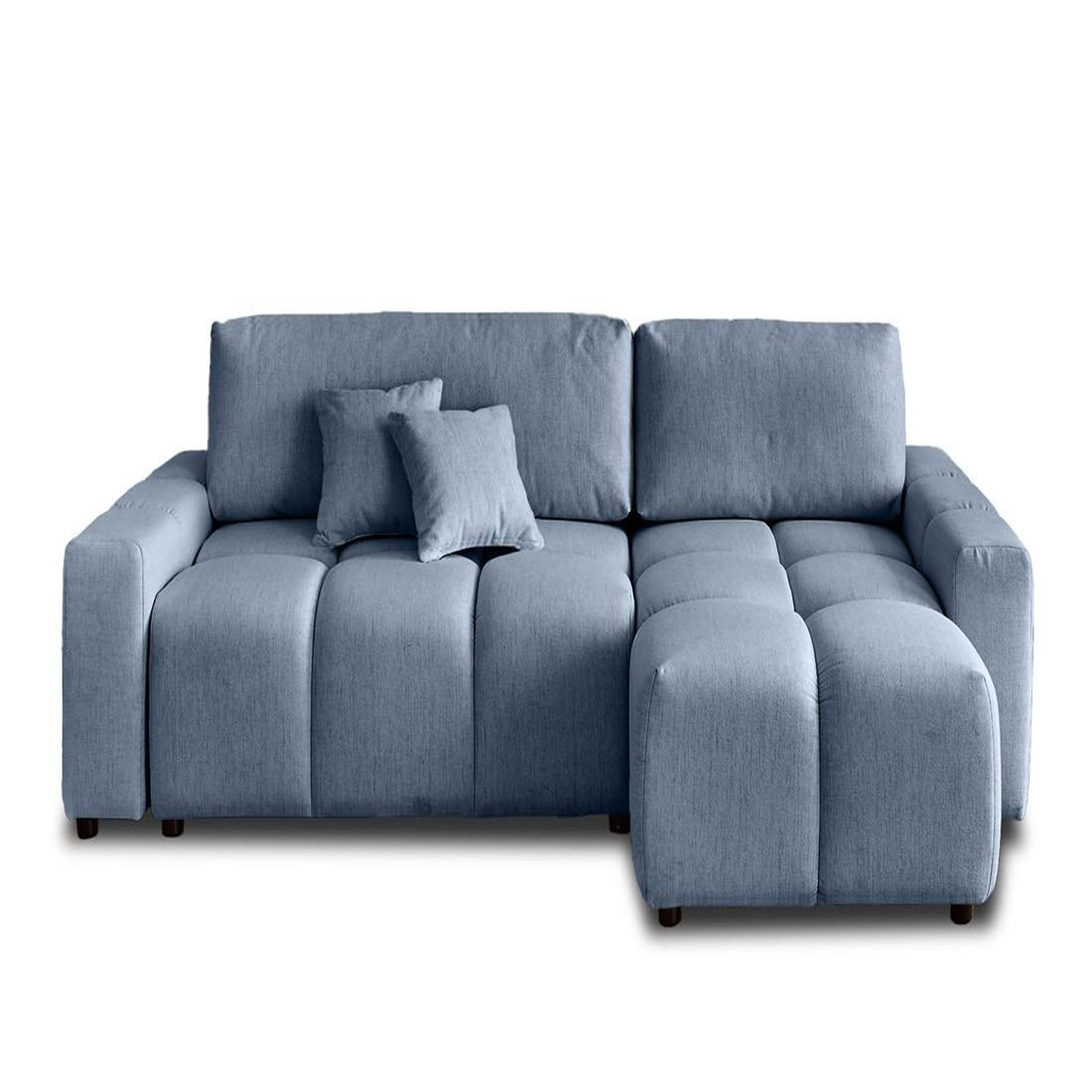 Voir la diapositive 1 : LISA DESIGN Crocus - canapé d'angle réversible - 4 places - convertible avec coffre - en tissu