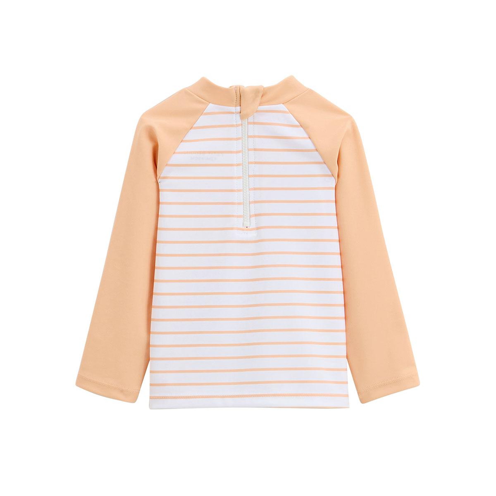 Voir la diapositive 2 : Petit Béguin T-shirt de bain bébé de protection uv calvi