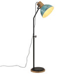 VIDAXL Lampadaire 25 W bleu delave 30x30x100-150 cm E27