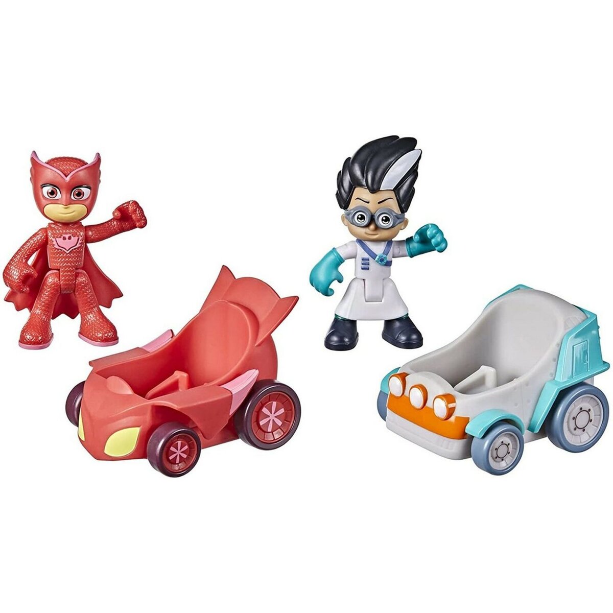 HASBRO Pyjamasques Course Poursuite Owlette contre Roméo 
