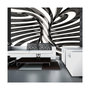 Voir la diapositive 1 : Paris Prix Papier Peint  Black & White Swirl