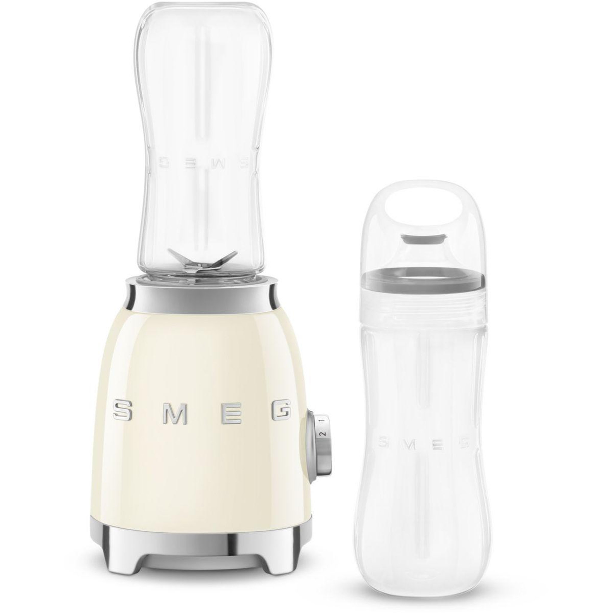 Voir la diapositive 4 : SMEG Blender pbf01creu mini crème