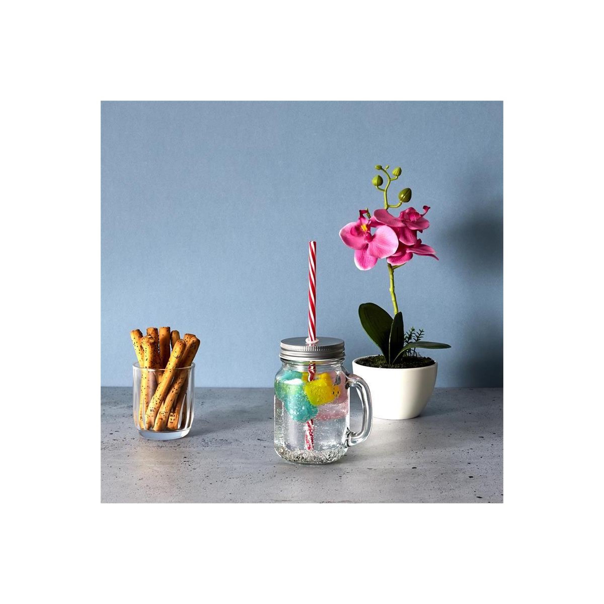 Voir la diapositive 6 : COOK CONCEPT Lot de 10 glaçons réutilisables  carrés  2cm multicolore