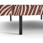 Voir la diapositive 3 : LISA DESIGN Charlie - fauteuil zèbre en velours