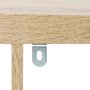 Voir la diapositive 2 : FIVE Buffet bas 12 cases en bois BIVOAK - Beige