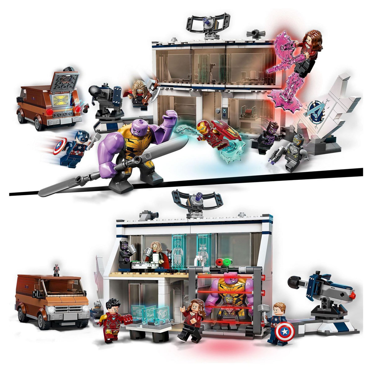LEGO Marvel Super Heroes 76192 - The Infinity Saga - Le combat final d&rsquo;Avengers: Endgame dès 8 ans