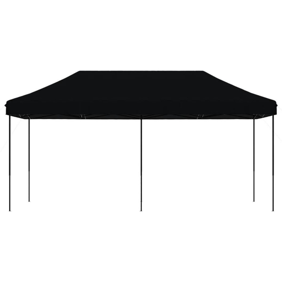 VIDAXL Tente de reception pliable escamotable noir 580x292x315 cm