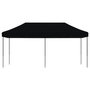 Voir la diapositive 3 : VIDAXL Tente de reception pliable escamotable noir 580x292x315 cm