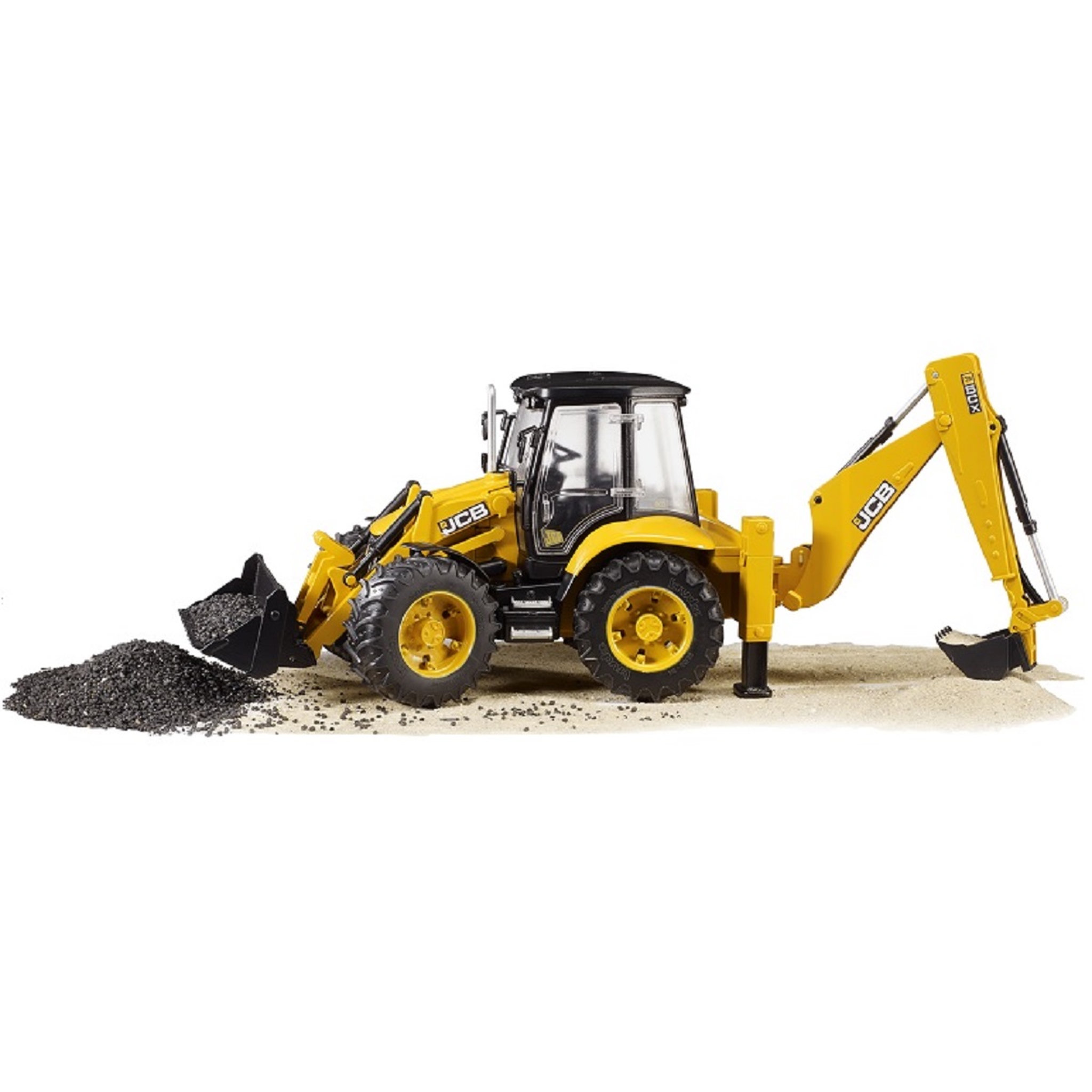 Voir la diapositive 5 : BRUDER Tractopelle JCB 5cx