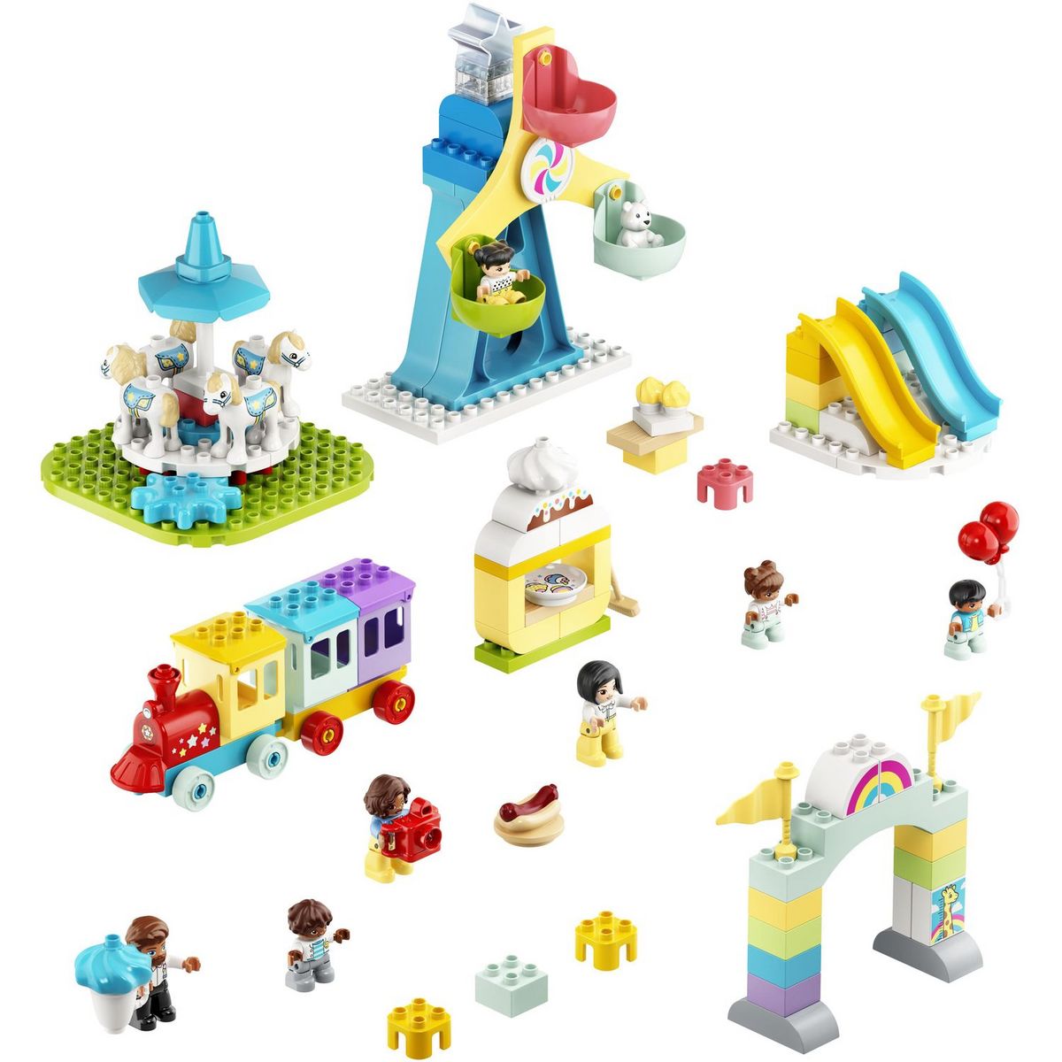 LEGO DUPLO 10956 - Le parc d&rsquo;attractions Jouet Enfant 2+ ans