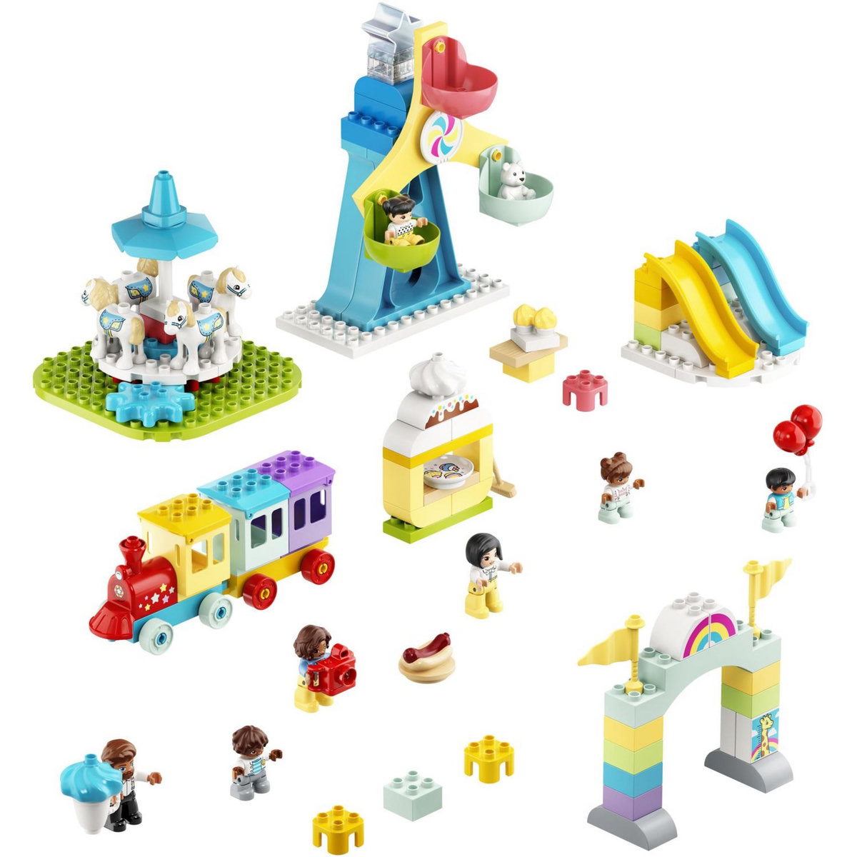 LEGO DUPLO 10956 - Le parc d&rsquo;attractions Jouet Enfant 2+ ans