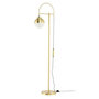 Voir la diapositive 1 : Paris Prix Lampadaire Design  Lavina  160cm Or