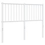 Voir la diapositive 5 : VIDAXL Tete de lit metal blanc 120 cm