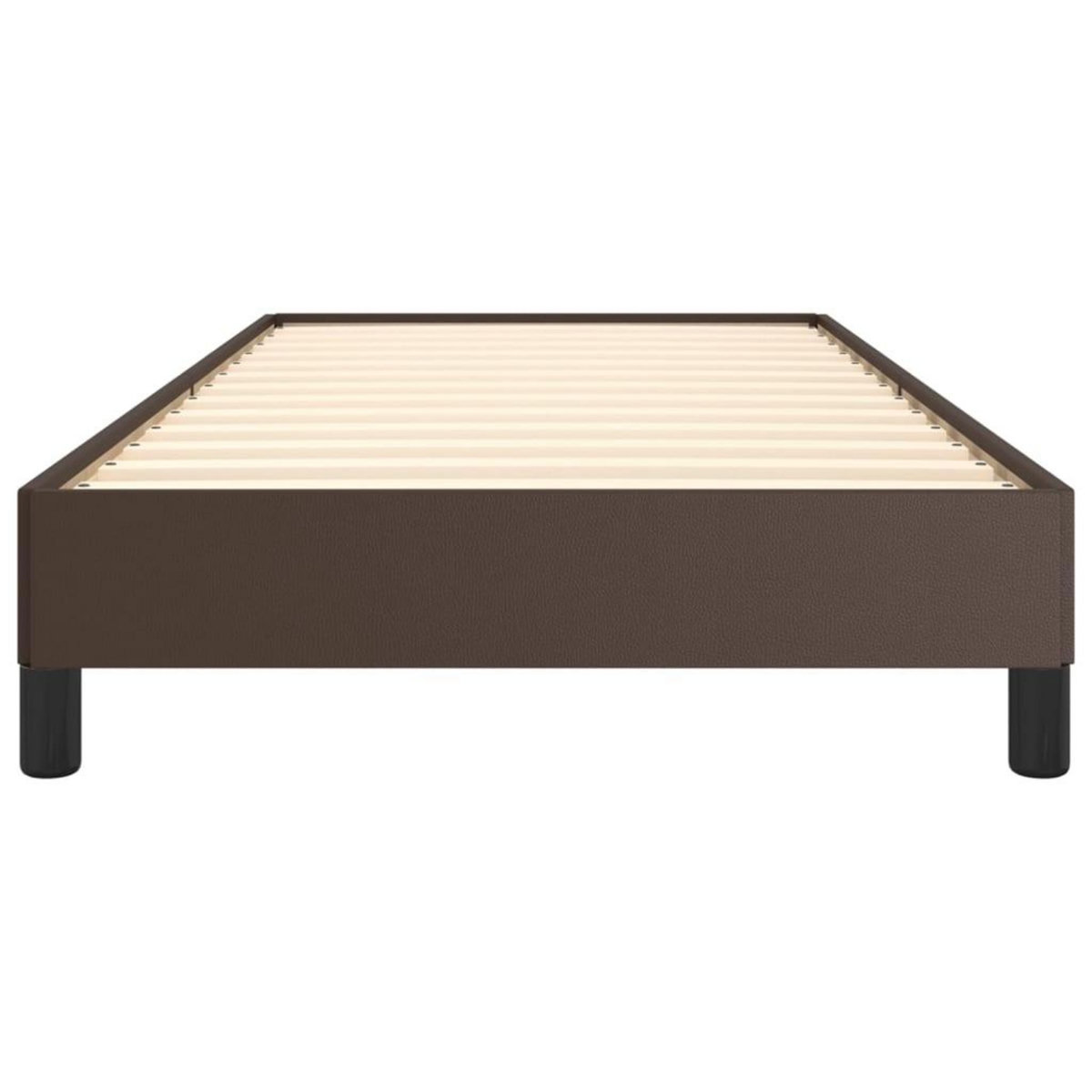 VIDAXL Cadre de lit sans matelas marron 80x200 cm similicuir
