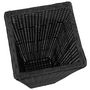 Voir la diapositive 5 : VIDAXL Lits sureleves de jardin 3 pcs Resine tressee Noir