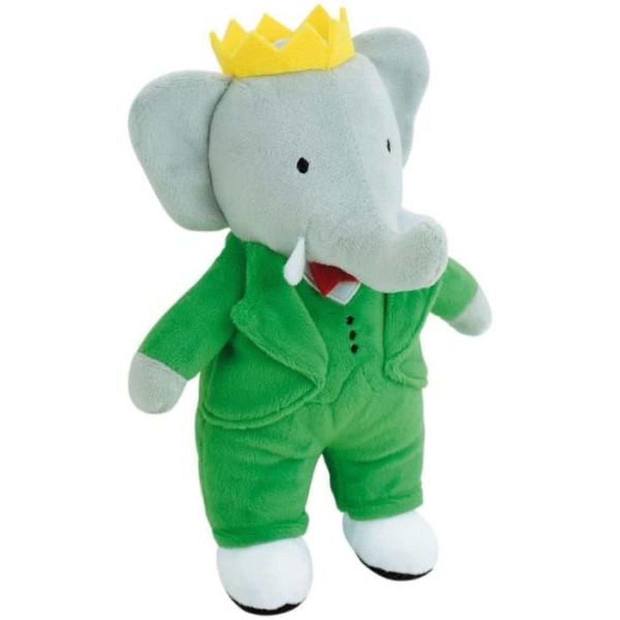 Voir la diapositive 4 : JEMINI Babar peluche éléphant +/- 20 cm - jemini - représentation parfaite du roi des éléphants.