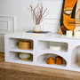 Voir la diapositive 4 : Habitat et Jardin Buffet en bois  Ferlis  - 160 x 40 x 51 cm - Blanc