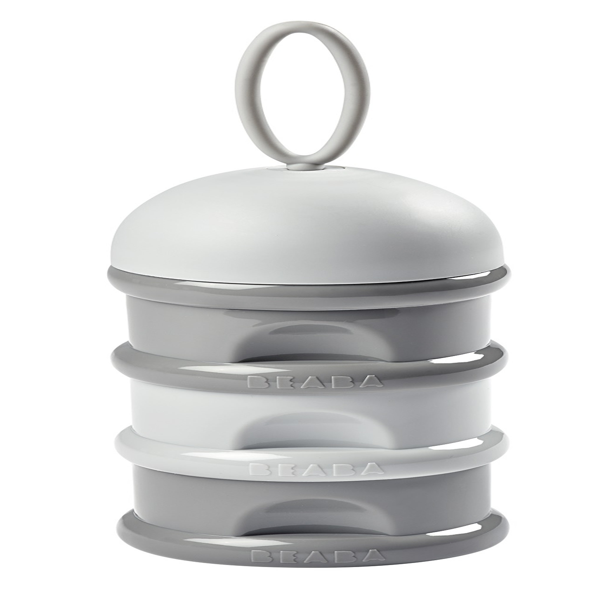 BEABA Boîte doseuse de lait empilable gris