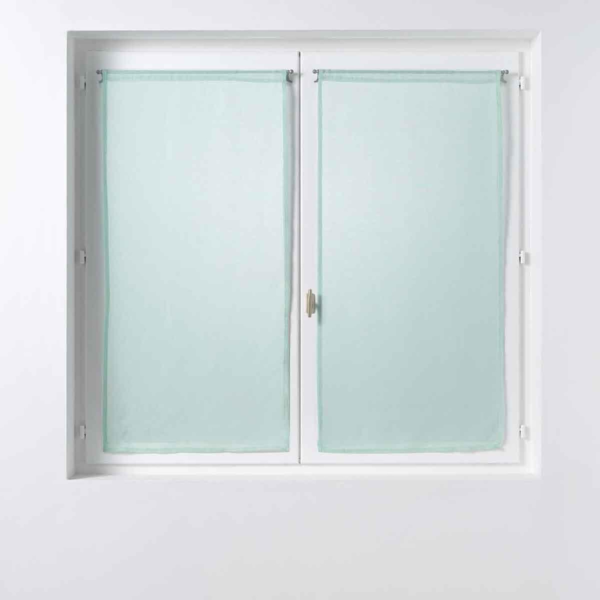 Douceur d'Intérieur Paire de voilages  sandra  60x90cm menthe