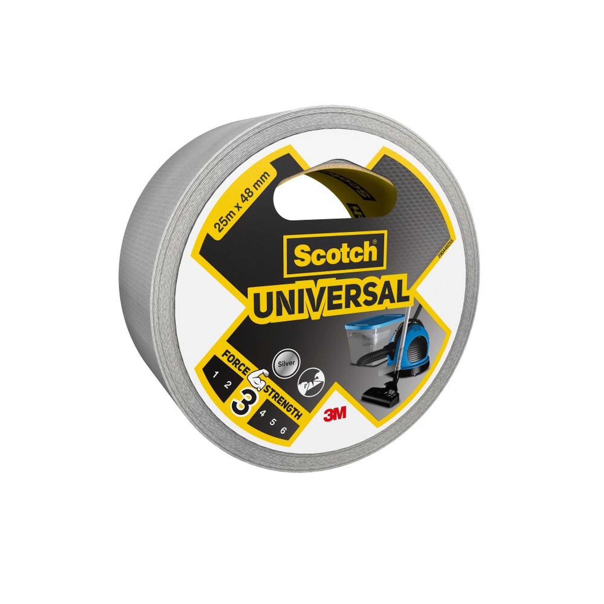CENTRALE BRICO Adhésif de réparation SCOTCH Universal, une face L.25 m x l.48 mm gris