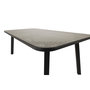 Voir la diapositive 5 : Paris Prix Table de Jardin en Verre  Paola  200cm Noir & Marron