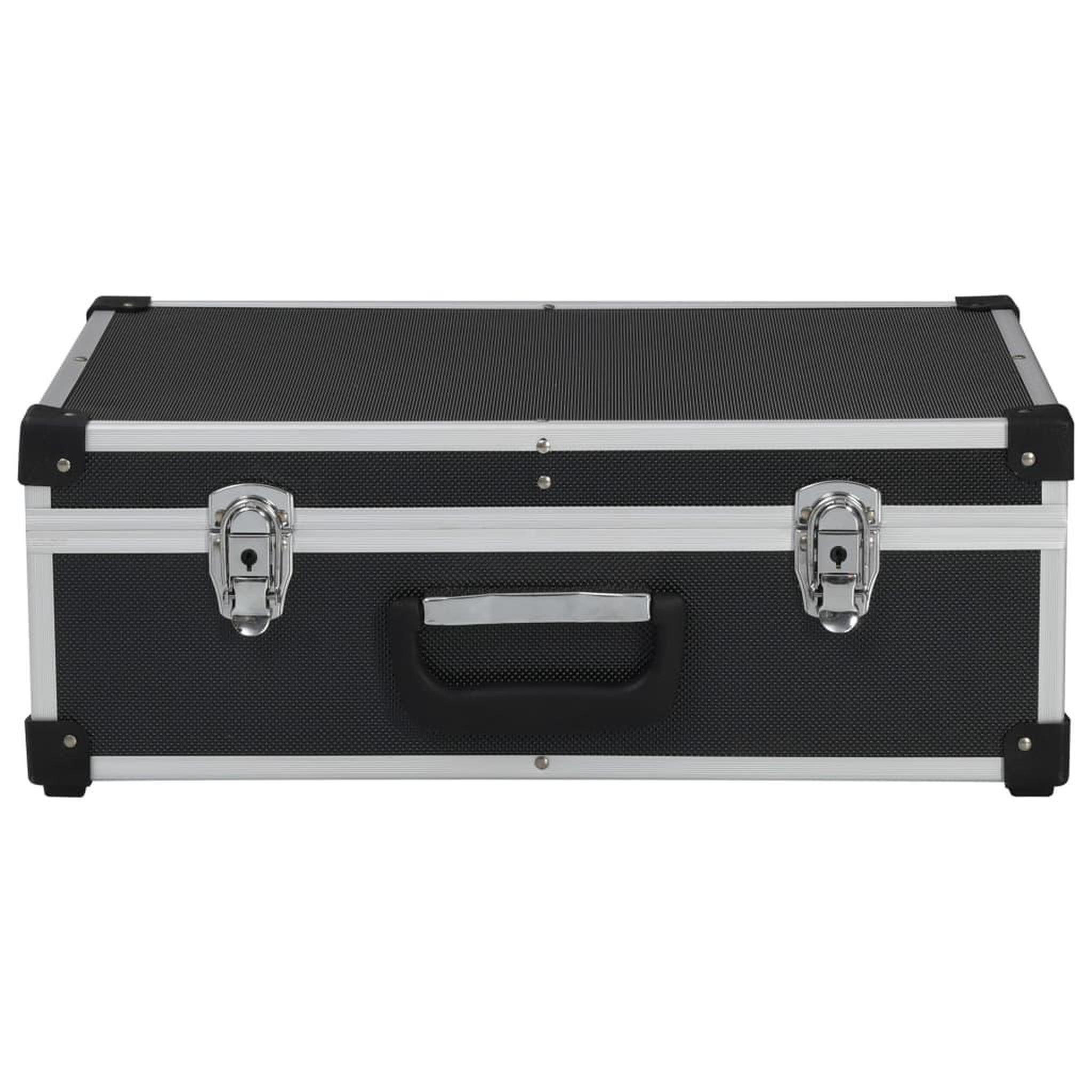 Voir la diapositive 4 : VIDAXL Valise a outils 46 x 33 x 16 cm noir aluminium