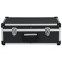 Voir la diapositive 4 : VIDAXL Valise a outils 46 x 33 x 16 cm Noir Aluminium
