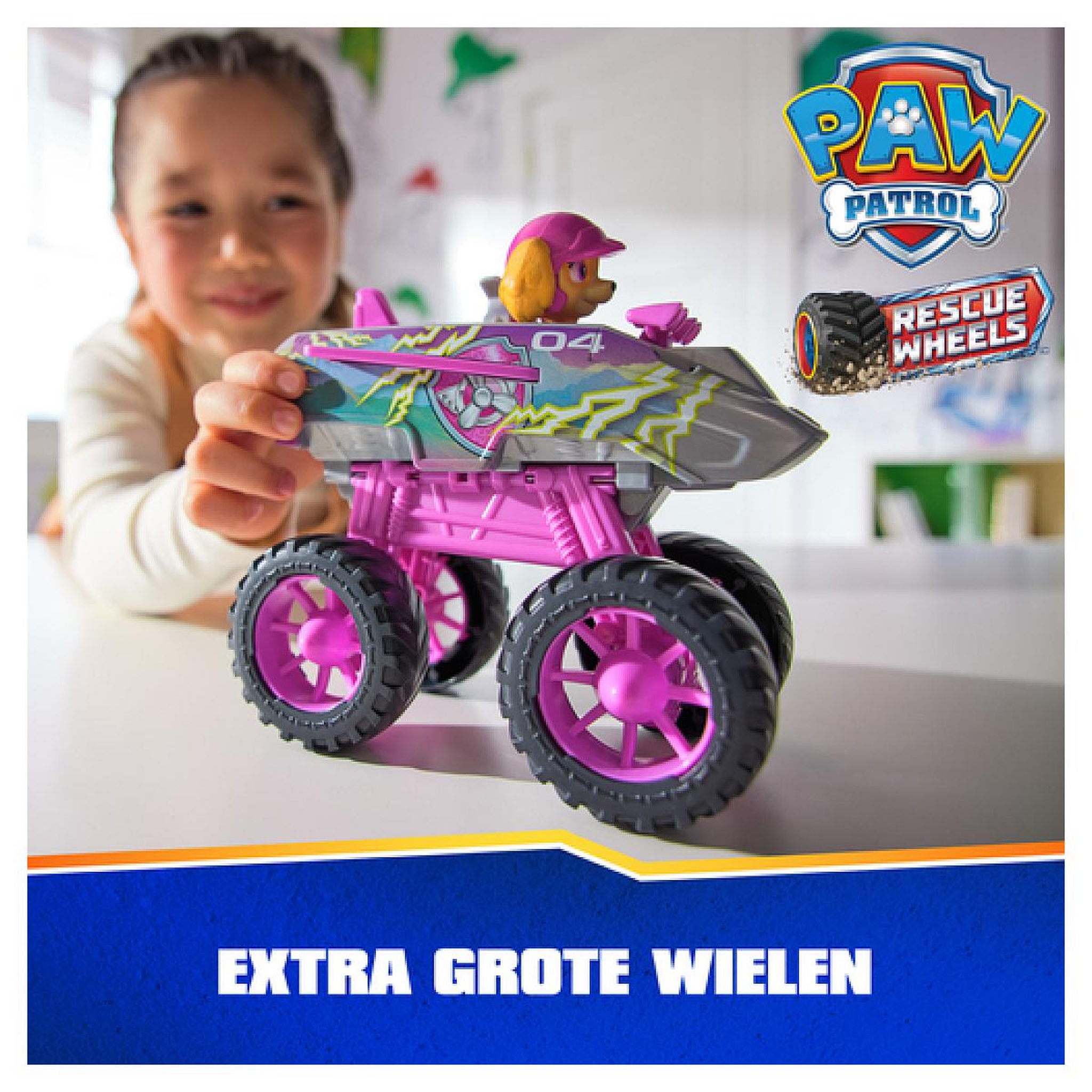 Voir la diapositive 2 : SPIN MASTER Vehicule + Figurine Rescue Wheels Stella La Pat Patrouille