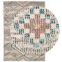 Voir la diapositive 3 : VIDAXL Tapis ARBIZU interieur exterieur design vintage 140x200 cm