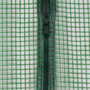 Voir la diapositive 4 : ID MARKET Bâche de rechange 130 gr/m² pour serre tunnel 18m² verte CRIMÉE