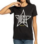 DIESEL T-Shirt  Femme Diesel Sily. Coloris disponibles : Noir