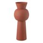 Voir la diapositive 1 : Paris Prix Vase Déco en Métal  Lise  51cm Rouille