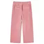 VIDAXL Pantalons pour enfants velours cotele rose clair 140