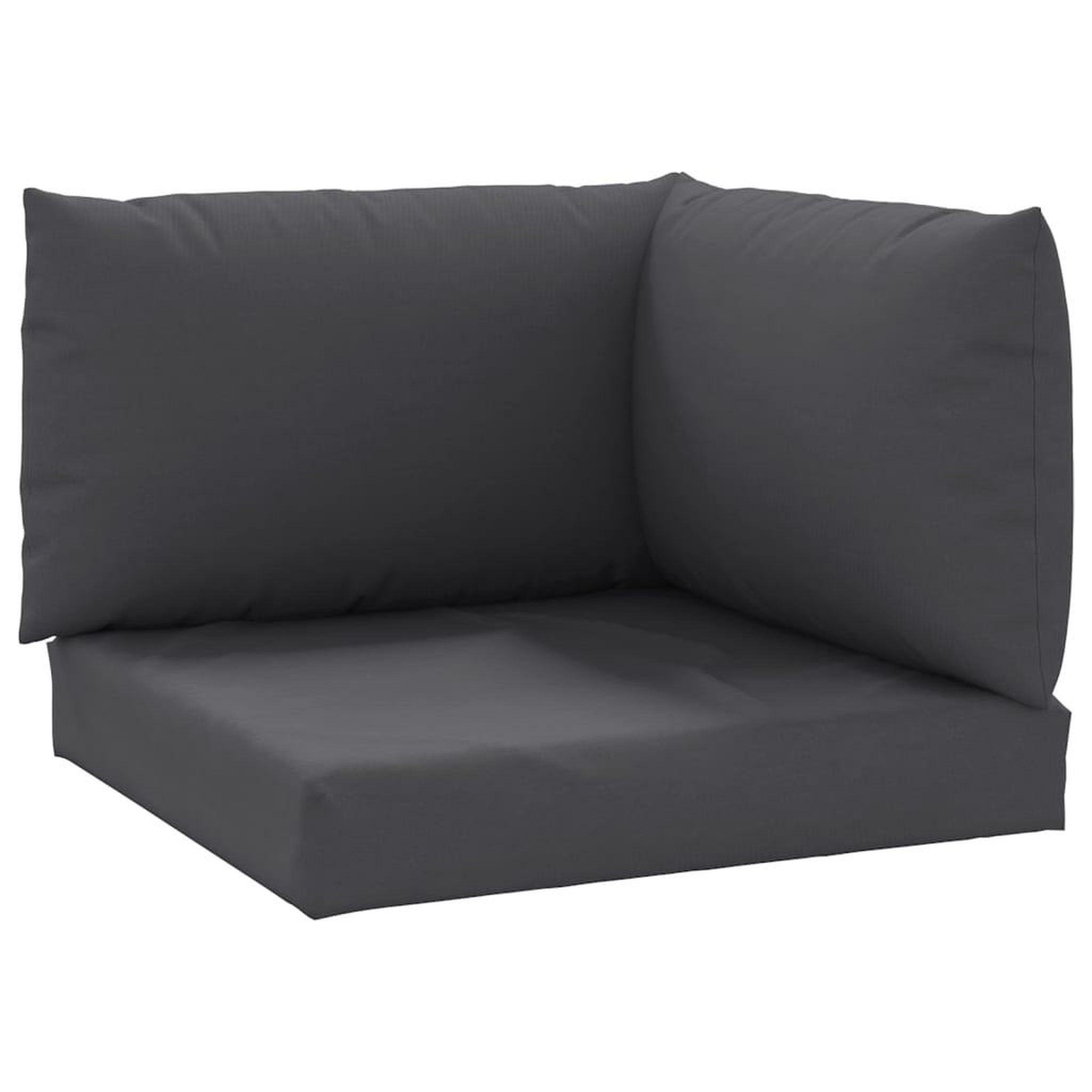 Voir la diapositive 2 : VIDAXL Coussins de palette lot de 3 anthracite tissu oxford