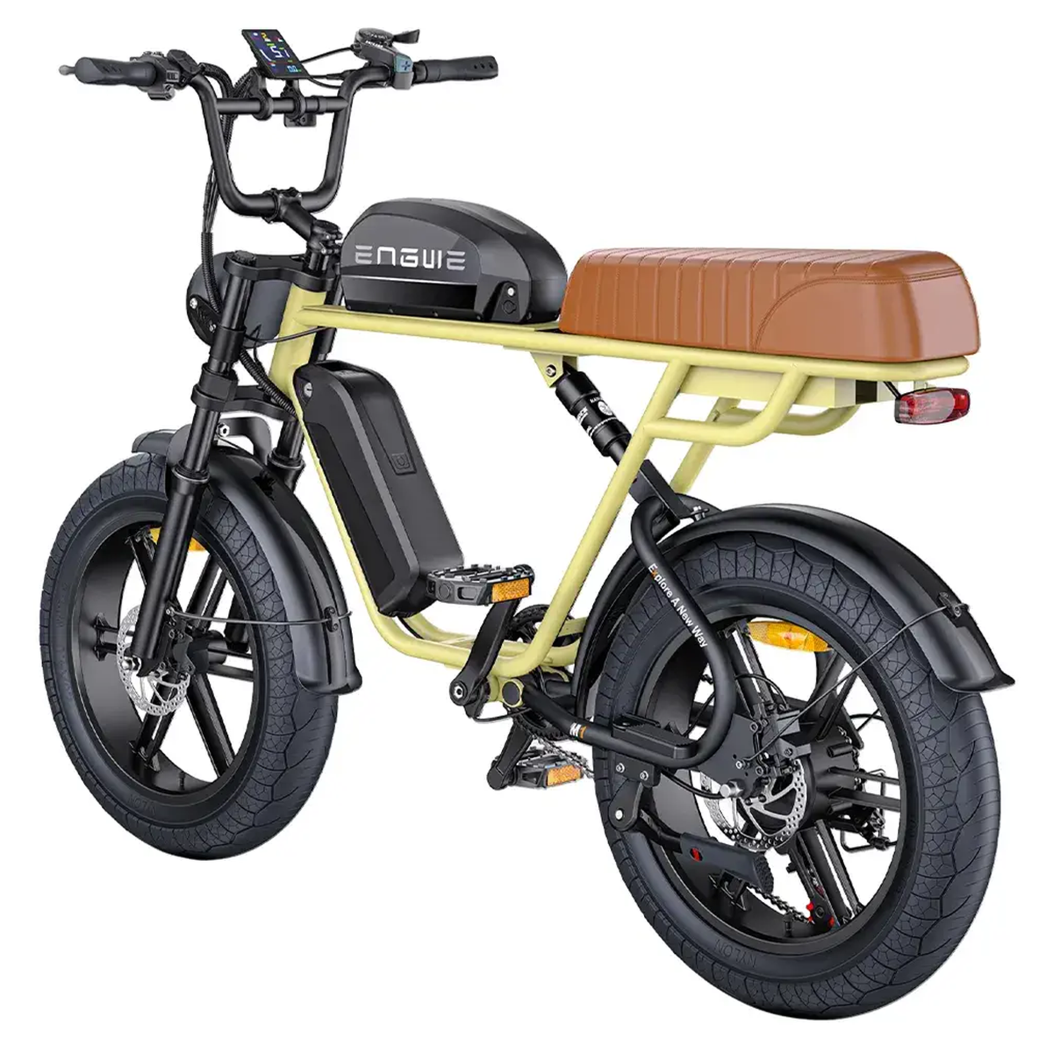 Voir la diapositive 3 : ENGWE Vélo électrique ENGWE M1 48 V 13 Ah + 15,6 Ah