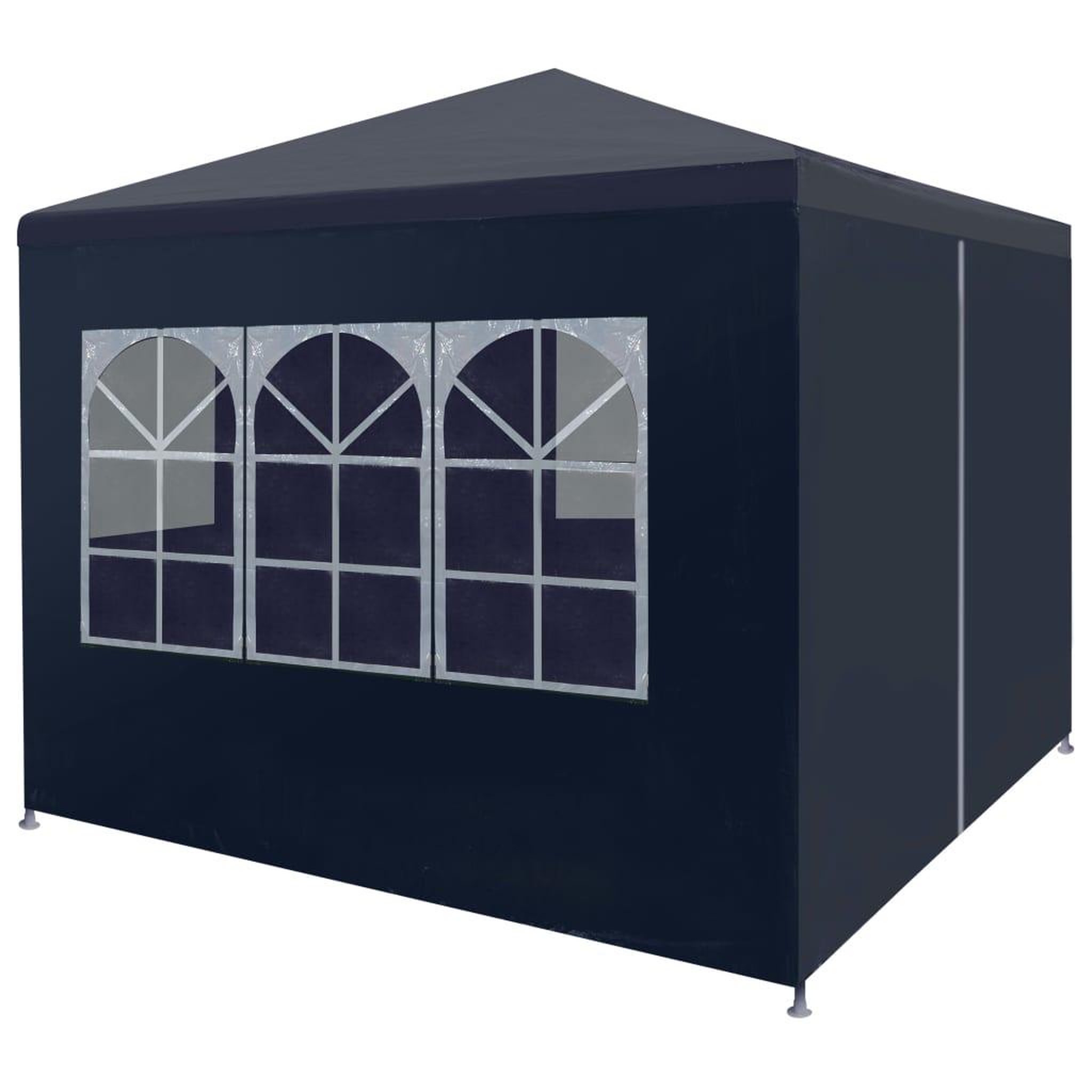 Voir la diapositive 1 : VIDAXL Tente de reception 3 x 3 m Bleu