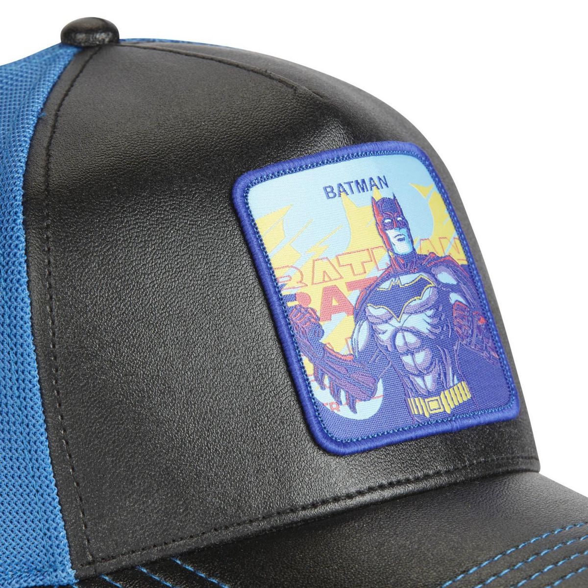 CAPSLAB Casquette homme trucker effet brillant DC Comics Batman Capslab