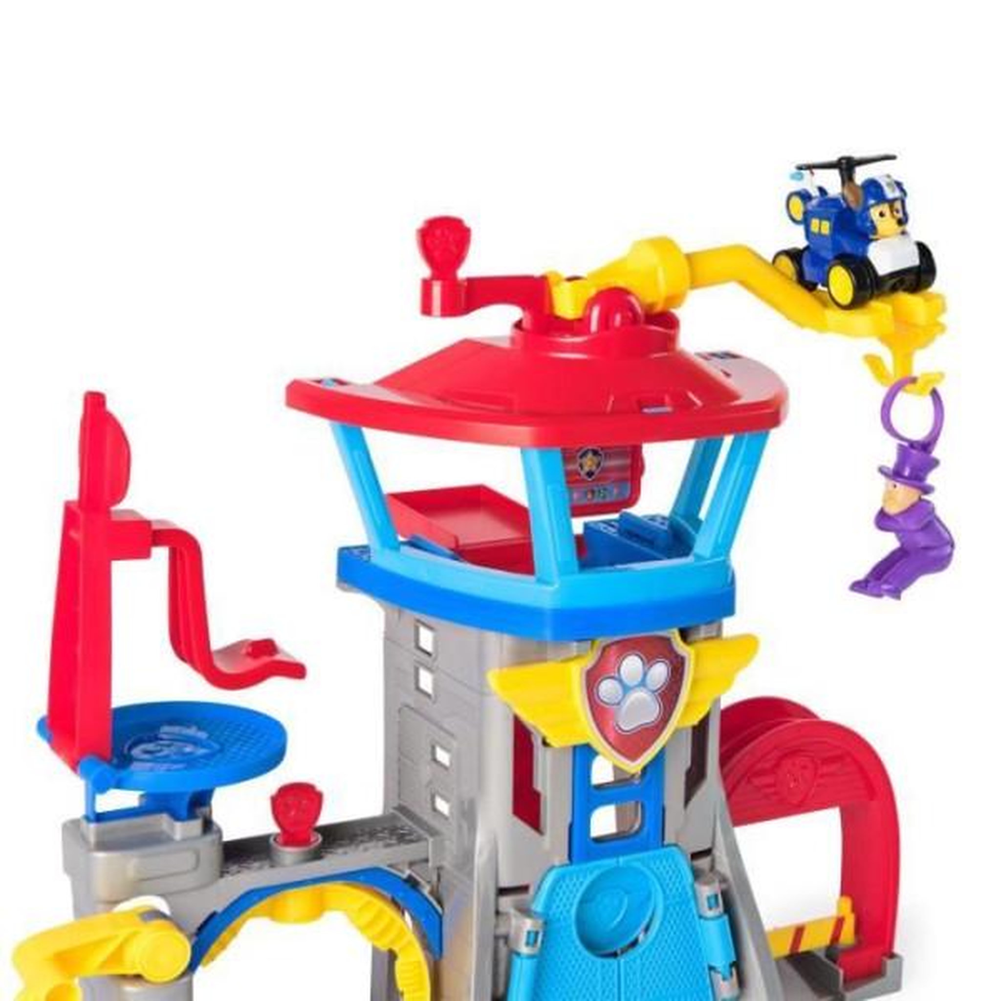 Voir la diapositive 3 : PAW PATROL Voiture Paw Patrol Pat'Patrouille Quartier Général Aéroport Pup Squad Air Rescue