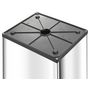 Voir la diapositive 4 : HAILO Poubelle grand volume 60L Big-Box Swing Inox