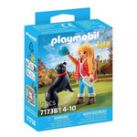 PLAYMOBIL 71738 Jeune fille avec chien de montagne