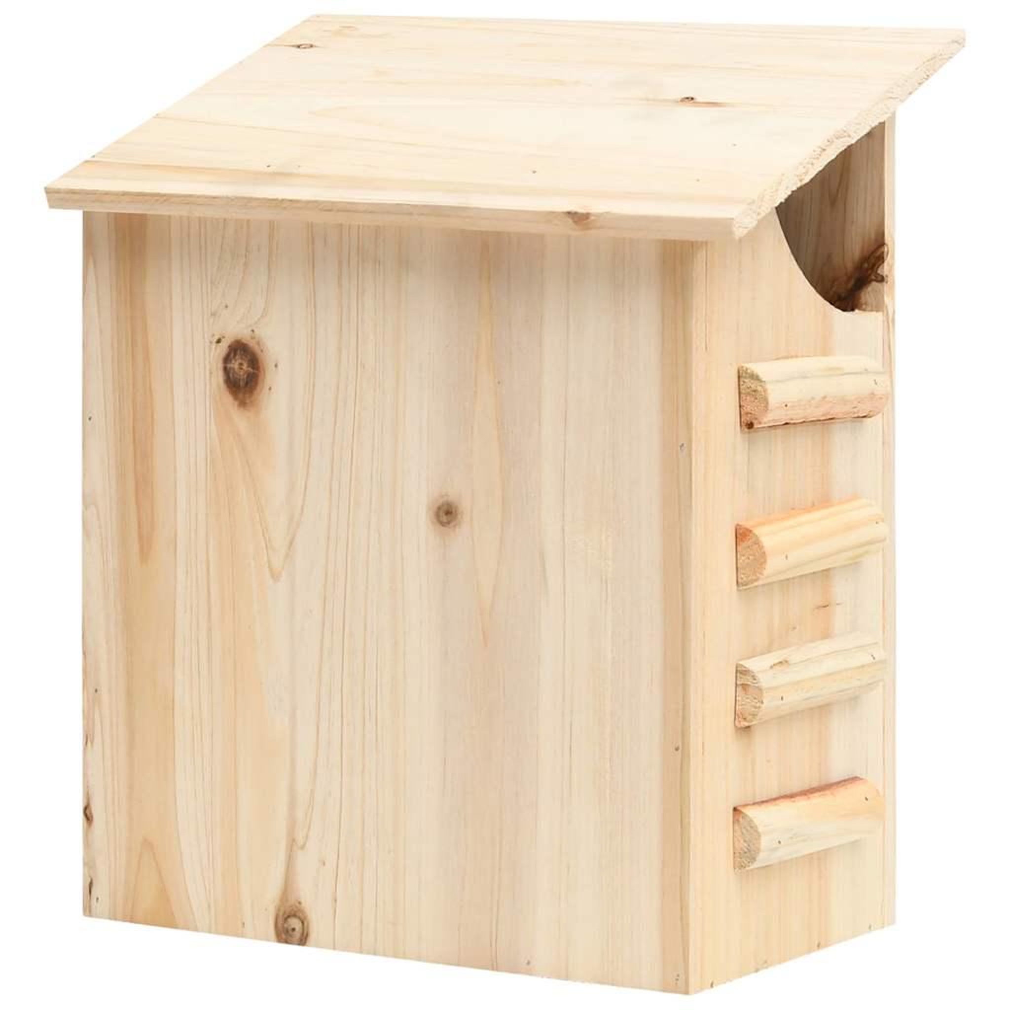 VIDAXL Maison pou chauve-souris bois de sapin massif 30x20x38 cm