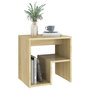 Voir la diapositive 5 : VIDAXL Table de chevet chene sonoma 40x30x40 cm bois d'ingenierie