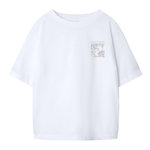 NAME IT T shirt  Fille Name it Dagmar. Coloris disponibles : Blanc