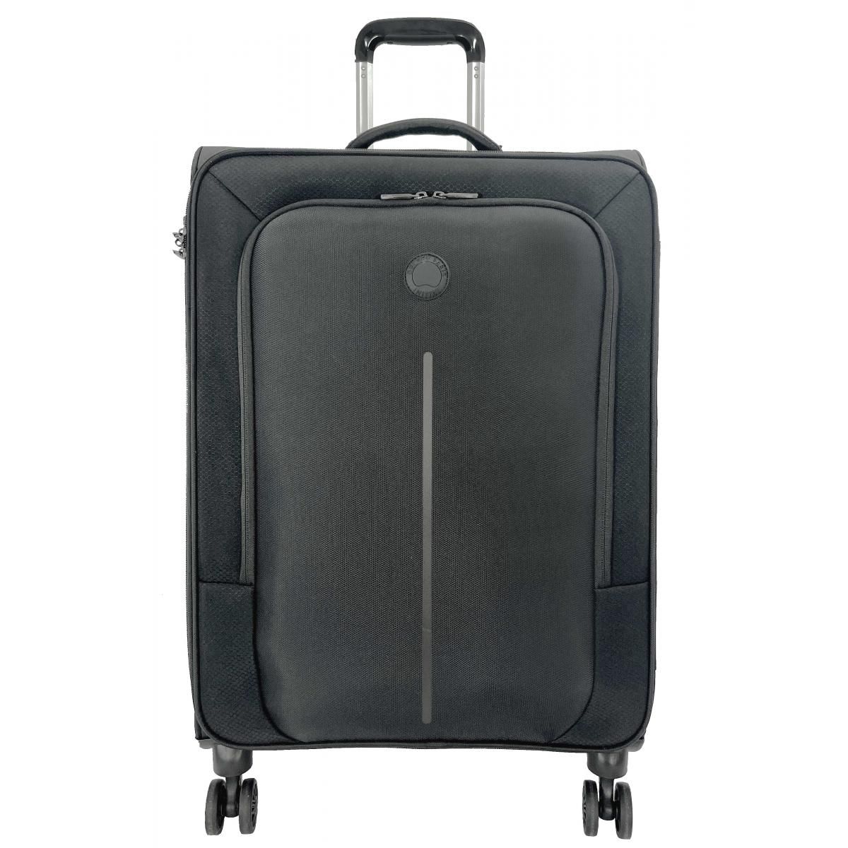 Delsey Lot 3 valises souples Caracas dont une valise cabine 55cm