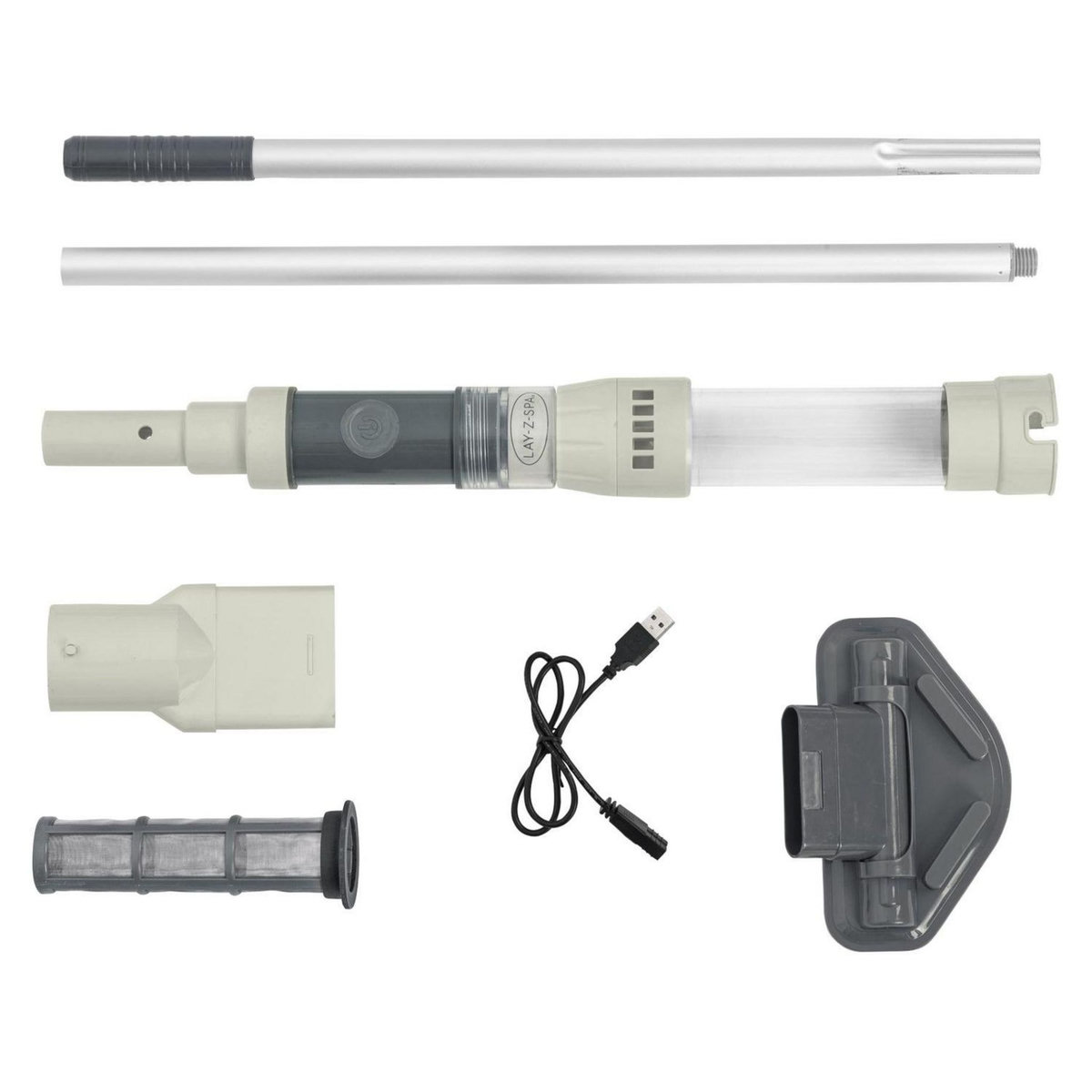 BESTWAY Balai aspirateur électrique pour piscine et spa AQUASCAN