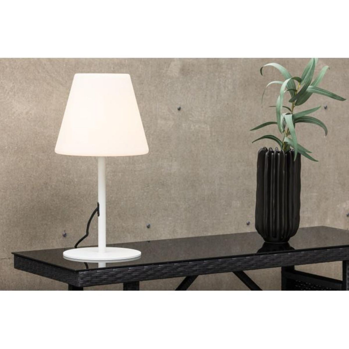 Paris Prix Lampe à Poser d'Extérieur  Moris  52cm Blanc
