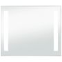 Voir la diapositive 2 : VIDAXL Miroir mural a LED pour salle de bains 60x50 cm